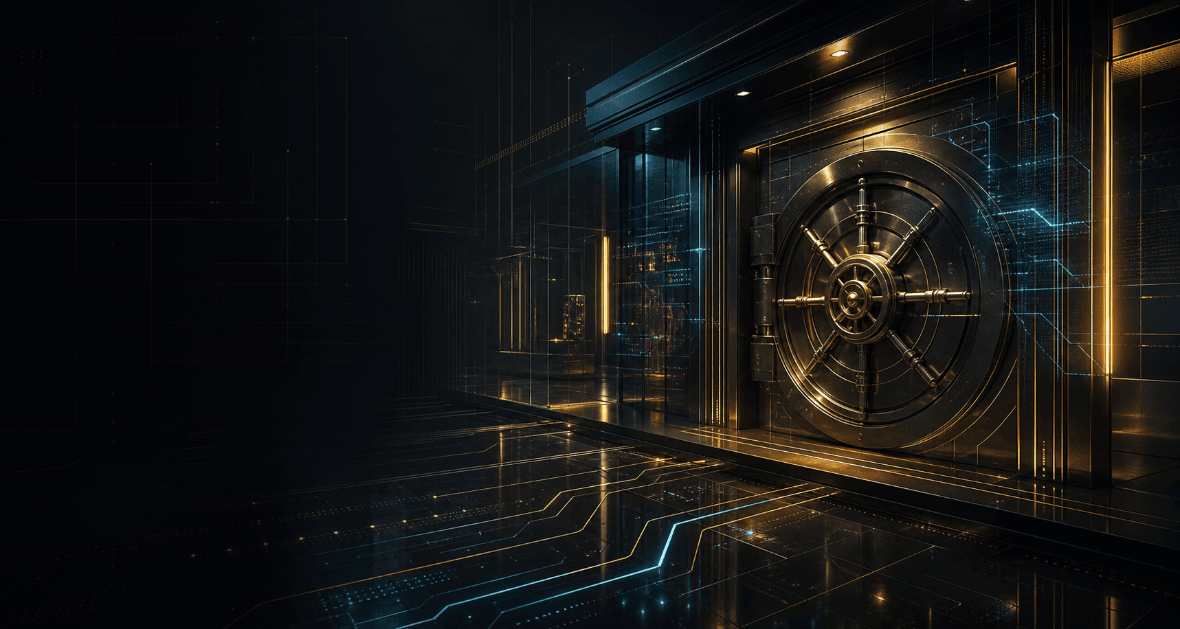 Digital Energy Holdings command center visual for digital asset and AI operations